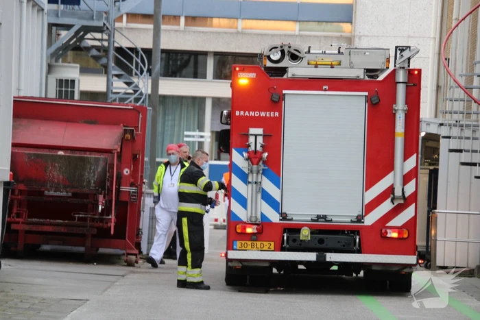 Lekkage van gevaarlijke stof bij campina laboratorium