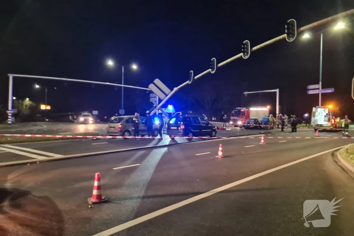 Drie gewonden bij ernstig ongeval