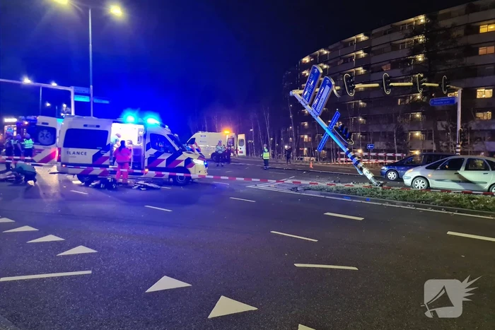 Drie gewonden bij ernstig ongeval