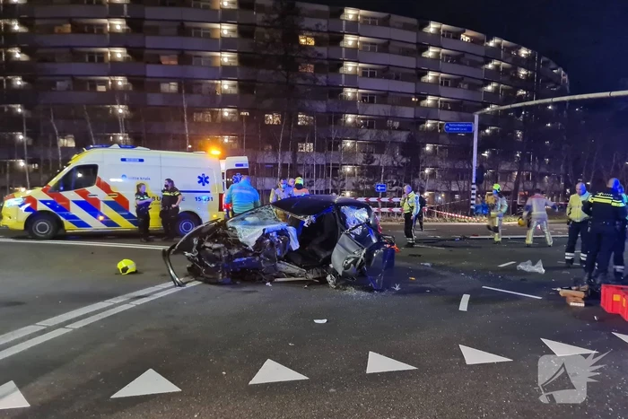 Drie gewonden bij ernstig ongeval