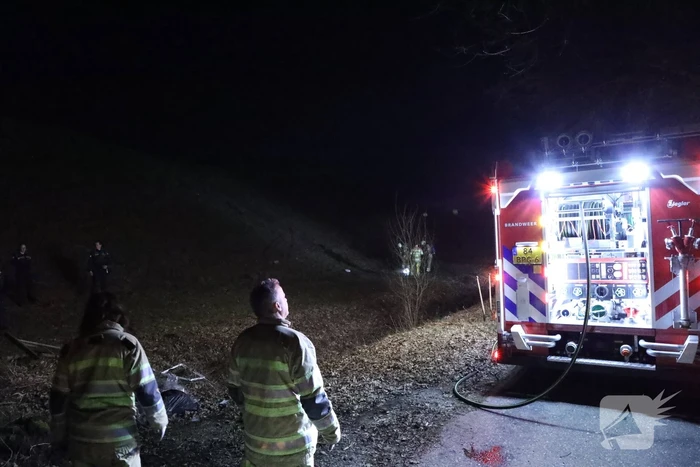 Handhaving ontdek buitenbrand