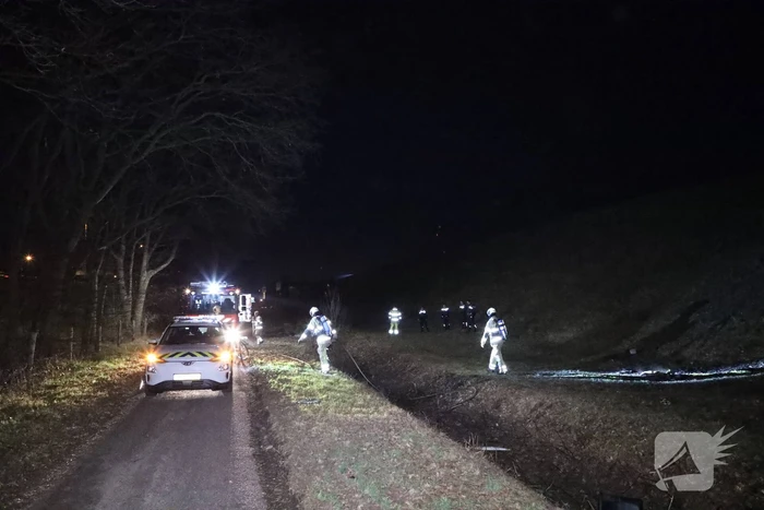 Handhaving ontdek buitenbrand