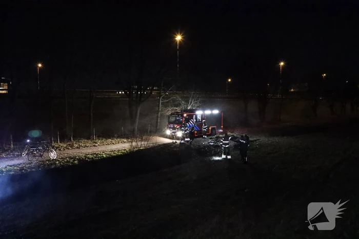 Handhaving ontdek buitenbrand