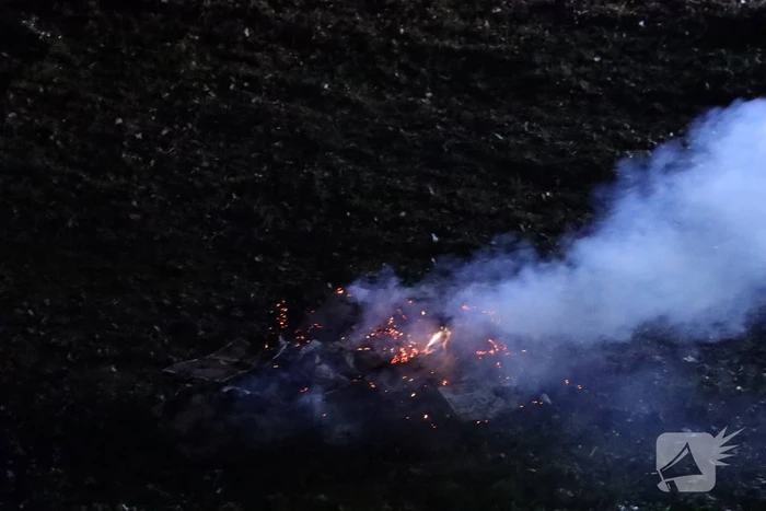 Handhaving ontdek buitenbrand