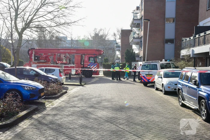 Flatwoningen ontruimd door brand