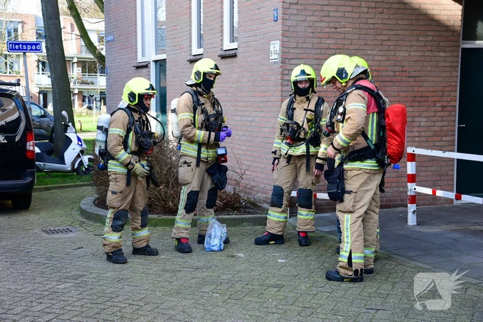 Flatwoningen ontruimd door brand