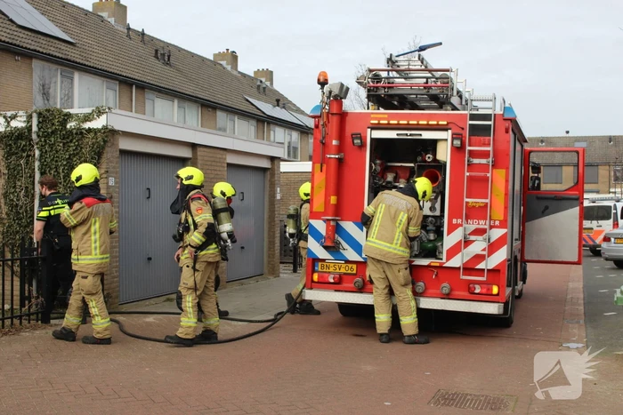 Onderzoek naar brand in tussenwoning