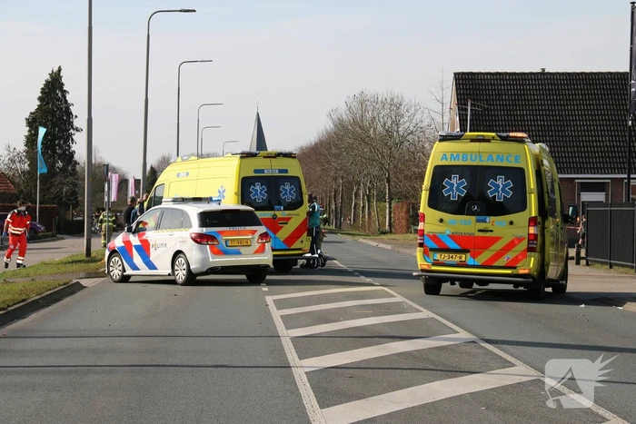 63-jarige vrouw gewond na val met fiets