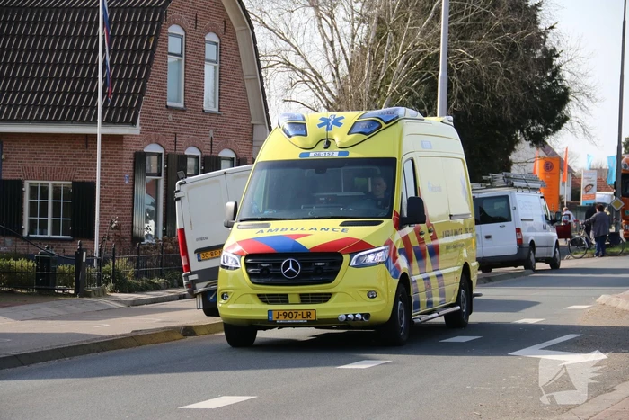 63-jarige vrouw gewond na val met fiets