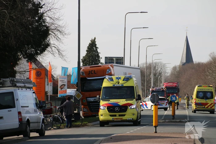 63-jarige vrouw gewond na val met fiets