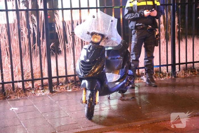 Gewonden bij ongeval tussen scooter en fietser