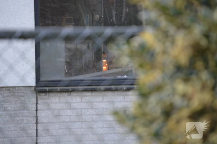 Gasfles in brand bij Phoenix Pallets