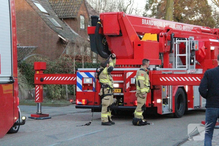 Schoorsteenbrand snel onder controle
