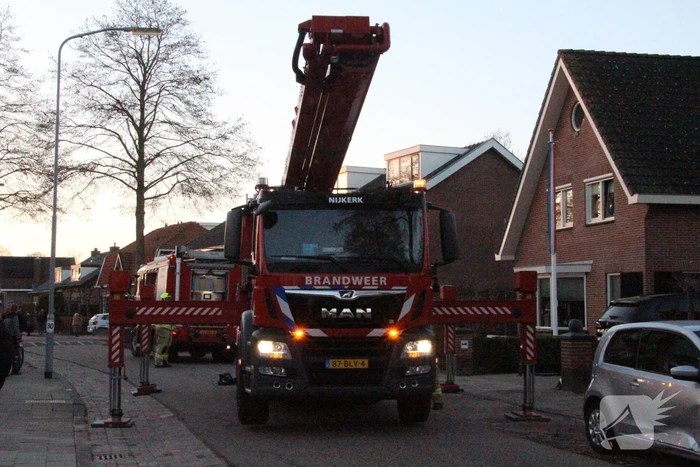Schoorsteenbrand snel onder controle
