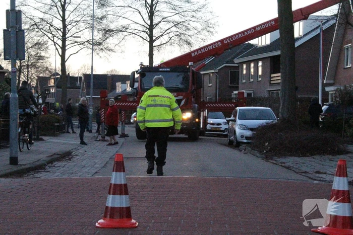 Schoorsteenbrand snel onder controle