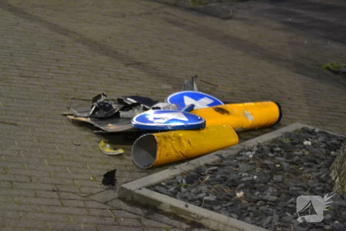 Bestuurder slaat op de vlucht na crash met auto