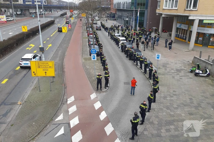 Erehaag voor ernstig zieke agent