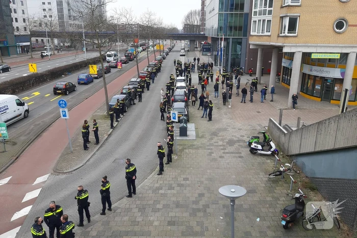 Erehaag voor ernstig zieke agent