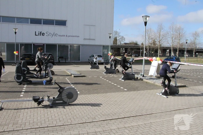 Landelijke actie van sportschool