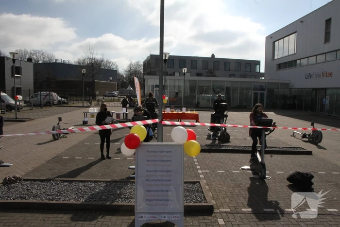 Landelijke actie van sportschool