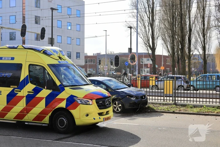 Gewonden bij verkeersongeval met scooter
