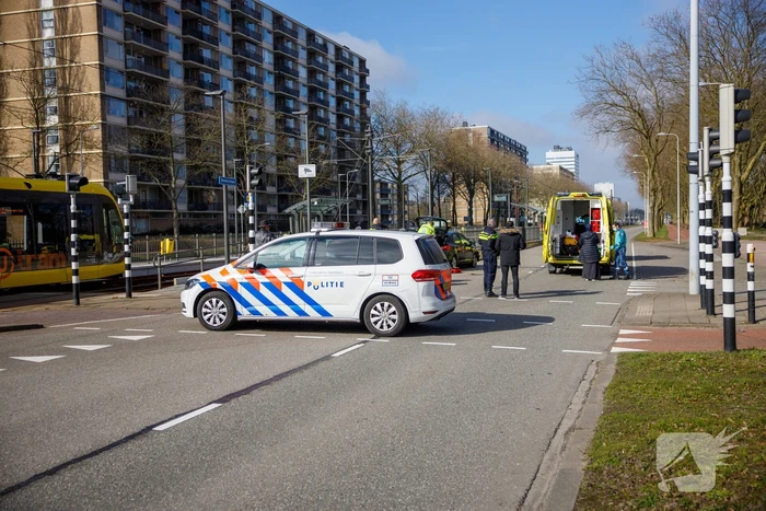 Gewonden bij verkeersongeval met scooter