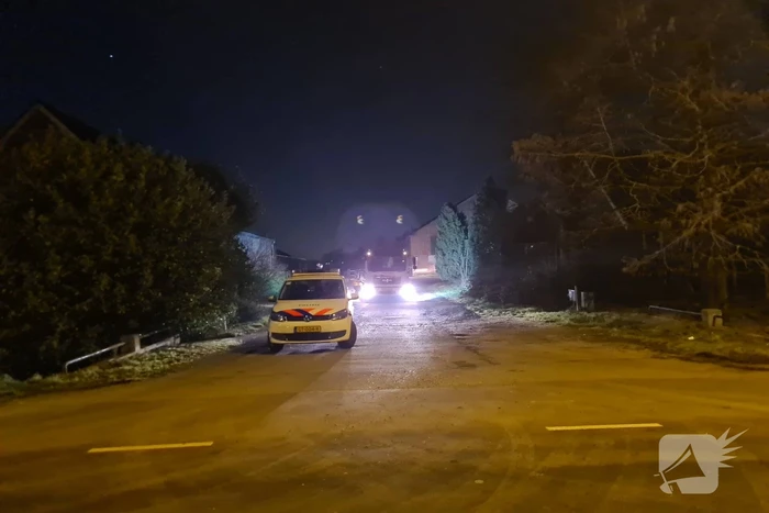 Politie onderzoek bij woning