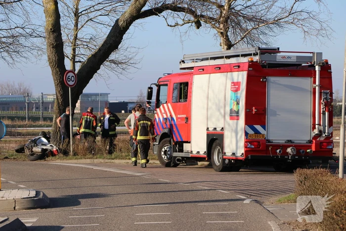 Gewonde na valpartij met motor