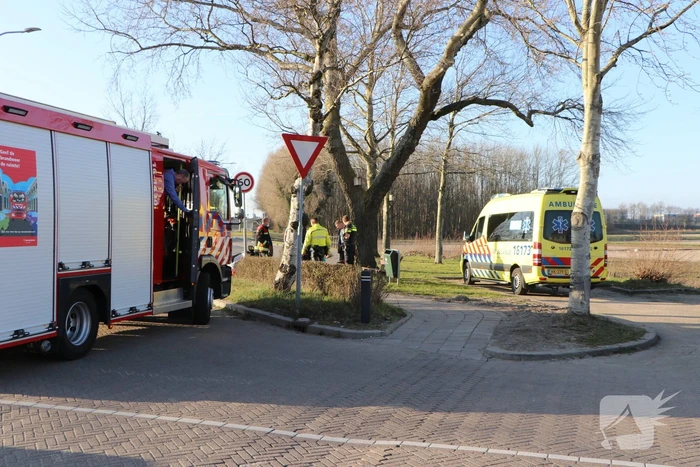 Gewonde na valpartij met motor