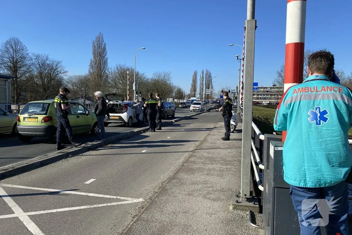 Meerdere voertuigen betrokken bij ongeval