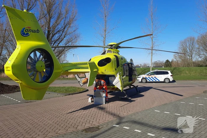 Fietser ernstig gewond bij botsing met auto