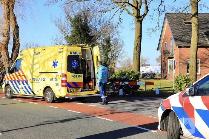 Mountainbikester gewond bij aanrijding