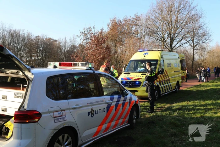Man gewond na te water raken met scootmobiel