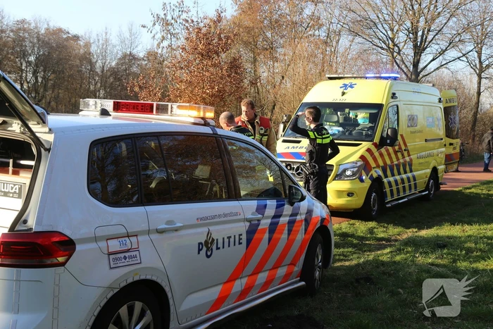 Man gewond na te water raken met scootmobiel