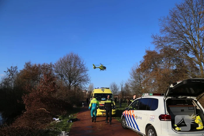 Man gewond na te water raken met scootmobiel