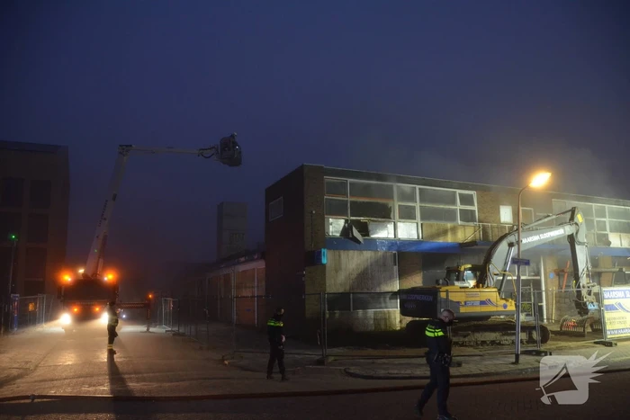 Flinke brand in leegstaand pand