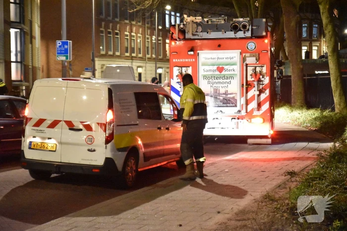 Brandweer ingezet voor gaslekkage