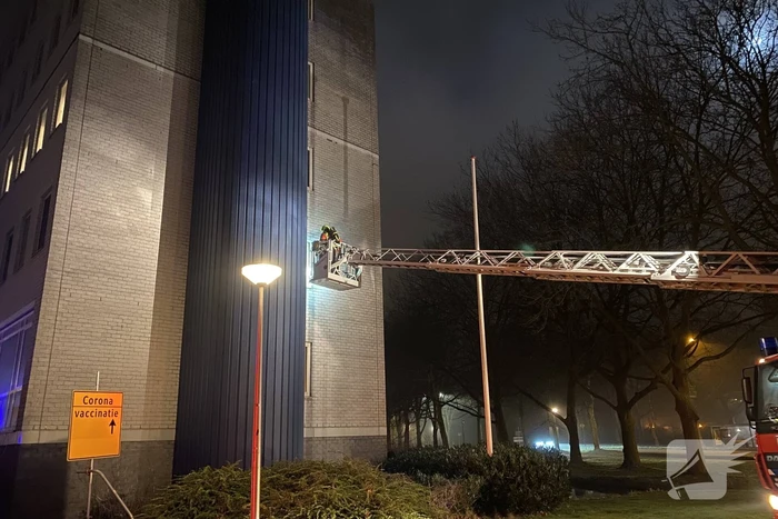 21 appartementen ontruimd door brand in kelder