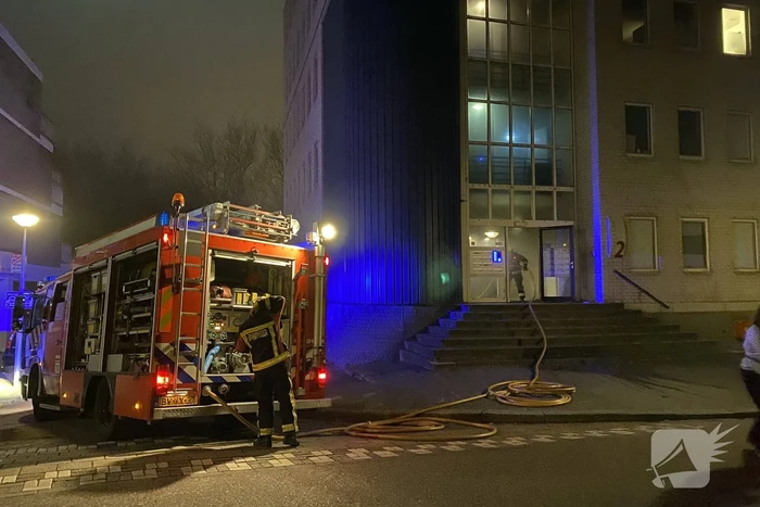 21 appartementen ontruimd door brand in kelder