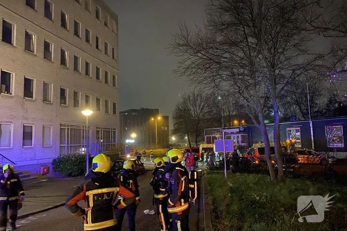 21 appartementen ontruimd door brand in kelder