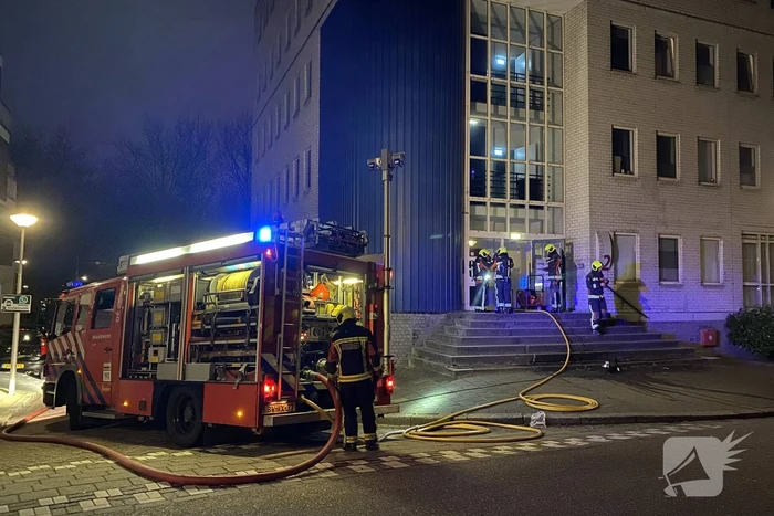 21 appartementen ontruimd door brand in kelder