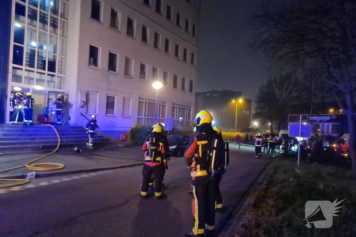 21 appartementen ontruimd door brand in kelder