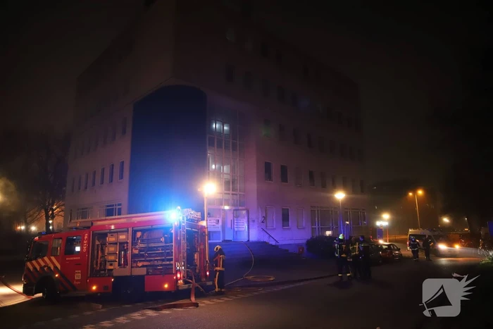 21 appartementen ontruimd door brand in kelder