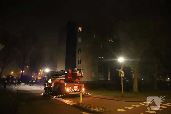21 appartementen ontruimd door brand in kelder