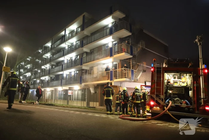 21 appartementen ontruimd door brand in kelder