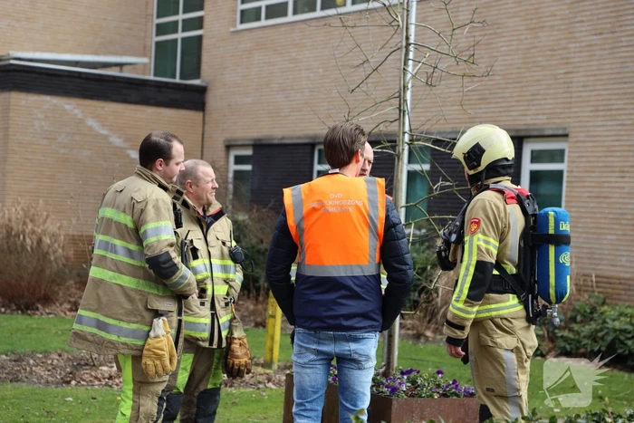 Brand in pand GGz Centraal Zon en Schild
