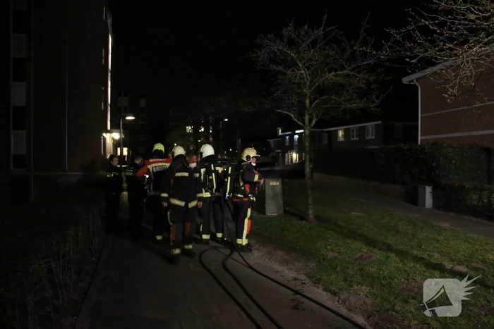Vuurwerkresten geblust door brandweer