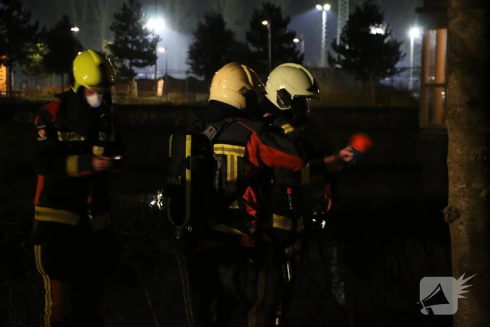 Vuurwerkresten geblust door brandweer