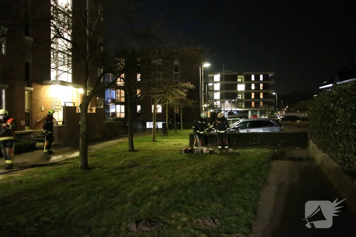 Vuurwerkresten geblust door brandweer