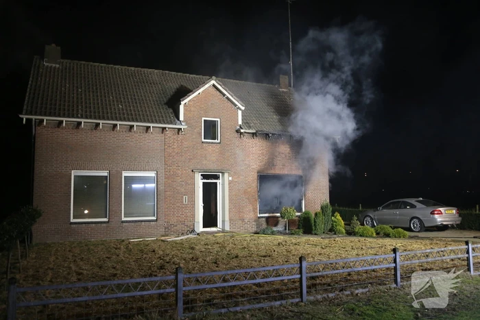 Woning onbewoonbaar na woningbrand